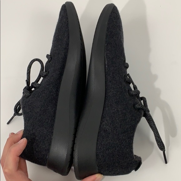Allbirds Wool Runners Natural Black Lace-up - Picture 4 of 8